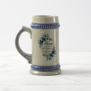 Caneca De Cerveja Mãe - Proverbs 31:26 Folha de Escritura de Dia de