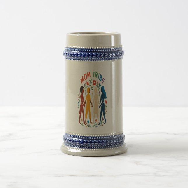 Caneca De Cerveja Mãe Tribe Unida em Amor e Força (Centro)