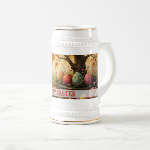 Caneca De Cerveja Magia da Florada de Primavera com o Esplendor do O