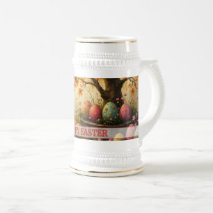 Caneca De Cerveja Magia da Florada de Primavera com o Esplendor do O