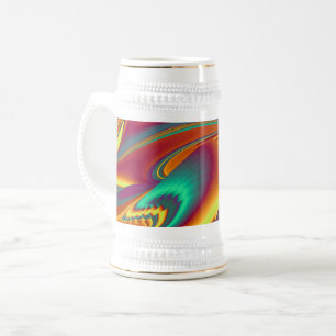 Caneca De Cerveja Mágica de Flores de Outono de primavera Verão