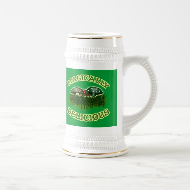 Caneca De Cerveja Magicamente Delicioso com Cogumelos (Direita)