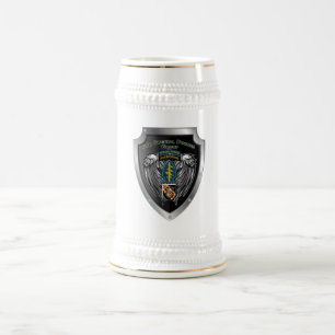 Caneca De Cerveja Magnífico Grupo de Forças Especiais de 5 (Airborne