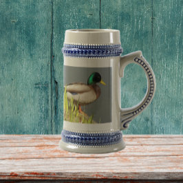 Caneca De Cerveja Mallard Duck Wildlife Photo