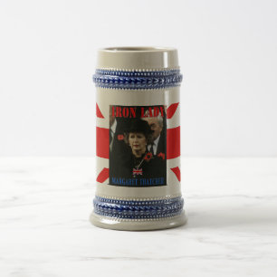 Caneca De Cerveja Margaret Thatcher Primeiro-Ministro