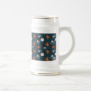 Caneca De Cerveja Margaridas e Borboletas