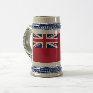 Caneca De Cerveja Marinho britânico Red Ensign Mug ou Tumbler