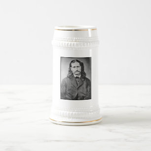 Caneca De Cerveja Marshal Wild Bill Hickok Old West Guncater