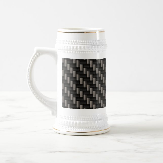 Caneca De Cerveja Material da fibra do carbono (Esquerda)