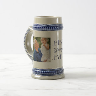 Caneca De Cerveja Melhor Avô Já Personalizado 2 Foto Aniversário