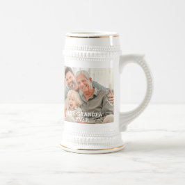 Caneca De Cerveja Melhor Vovô Já Criou Foto Personalizada