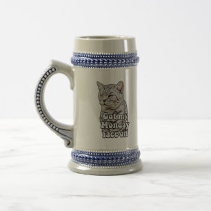 Caneca De Cerveja Meme engraçado de gato para amantes de gatinhos e 