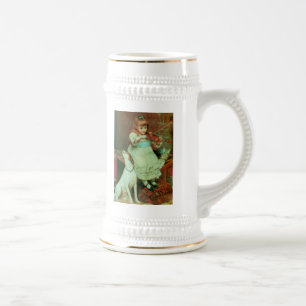Caneca De Cerveja Menina tocando violino