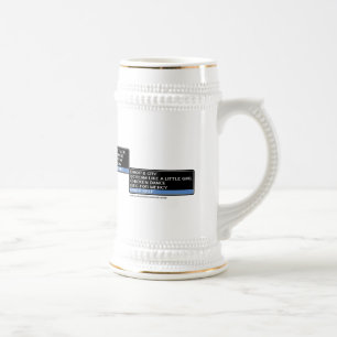 Caneca De Cerveja Menu da batalha do RPG de 8 bocados