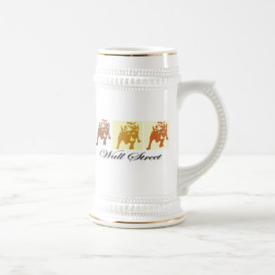Caneca De Cerveja Mercado Bull Wall Street