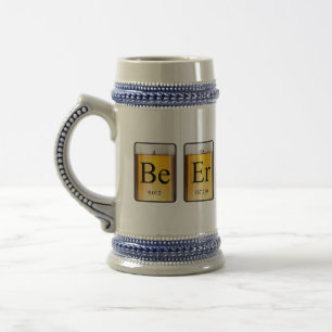 Caneca De Cerveja Mesa Periódica: