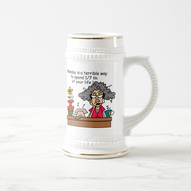 Caneca De Cerveja Meses Humor (Direita)