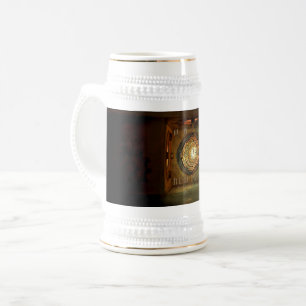 Caneca De Cerveja Meta de Ano Novo com tema steampunk da SlipperyJoe