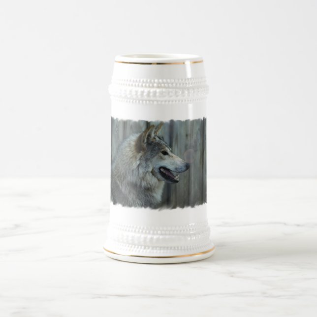 Caneca de cerveja mexicana da cerveja do lobo (Centro)