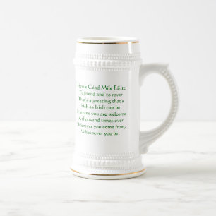 Caneca De Cerveja Michael Irish Mug