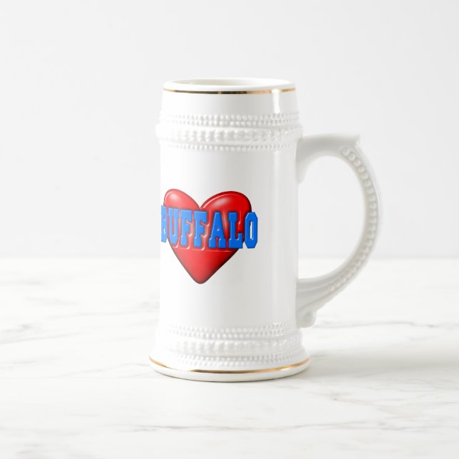 Caneca De Cerveja Mim LoveBuffalo (Direita)