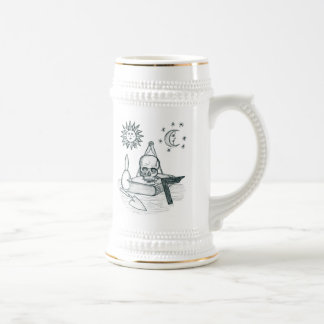 Caneca de cerveja místico