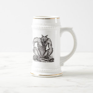 Caneca De Cerveja Mistura-criatura - Troll, Golem e Diabo