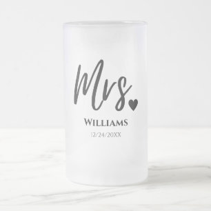 Caneca de cerveja Modern Bride Beer Mug: Presente 