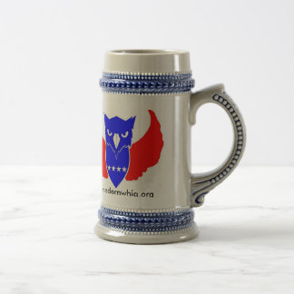 Caneca de cerveja moderna do Whig