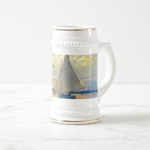 Caneca De Cerveja Monet Sailboat no Le Petit-Gennevilliers