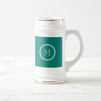 Caneca De Cerveja Monograma de Pine Green High-End