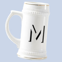 Monograma Simples Sombra inicial personalizada