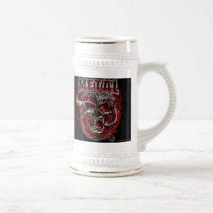 Caneca De Cerveja Monstro de Metal Pesado