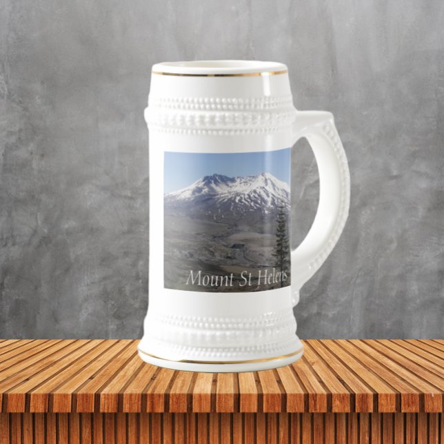 Caneca De Cerveja Monte Rua Helens Volcano (In Situ)