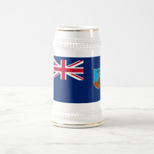 Caneca De Cerveja Montserrat Flag