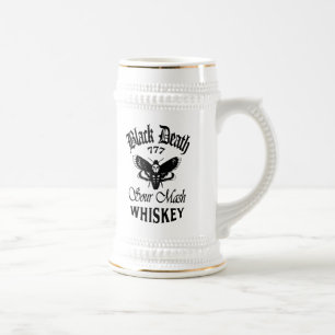 Caneca De Cerveja Morte Negra 777 - Mortes Cabeça de Uísque