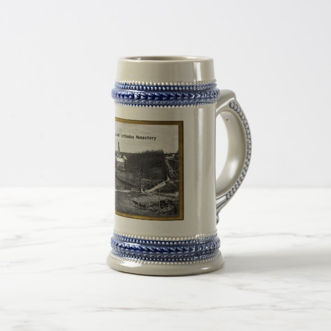 Caneca De Cerveja MOSTEIROS SÉRVIOS - Mosteiro Krušedol 2 (Frente Esquerda)