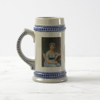 Caneca De Cerveja Mug com a citação de Jane Austen
