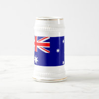 Mug com bandeira da Austrália