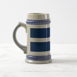 Caneca De Cerveja Mug com Bandeira da Cidade de Indianápolis, EUA