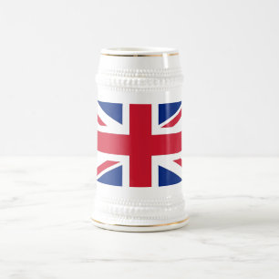 Caneca De Cerveja Mug com bandeira do Reino Unido