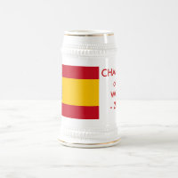 Mug com sinalizador de Espanha