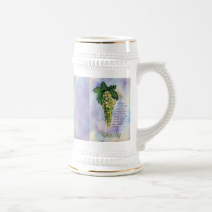 Caneca De Cerveja Mug De Uva De Vinho Em Riesling
