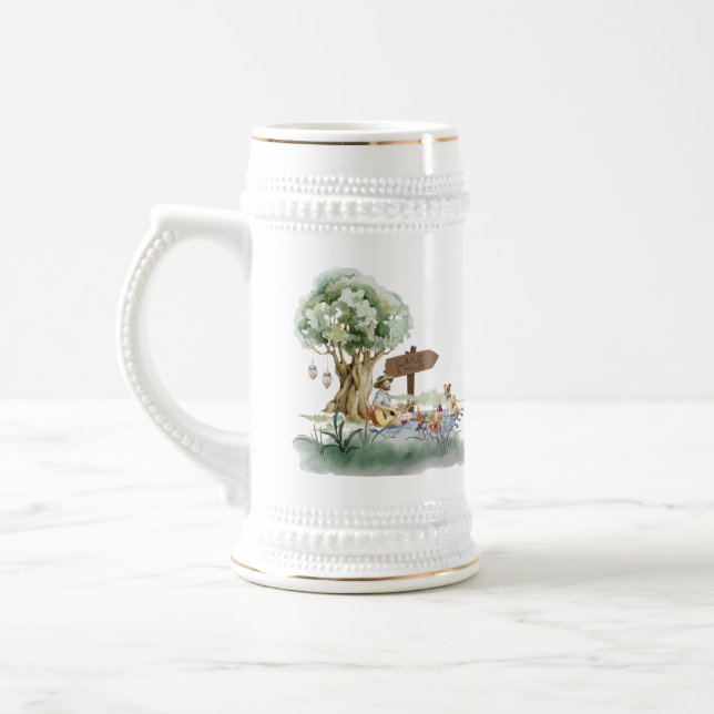 Caneca De Cerveja Mug do amante da música (Esquerda)