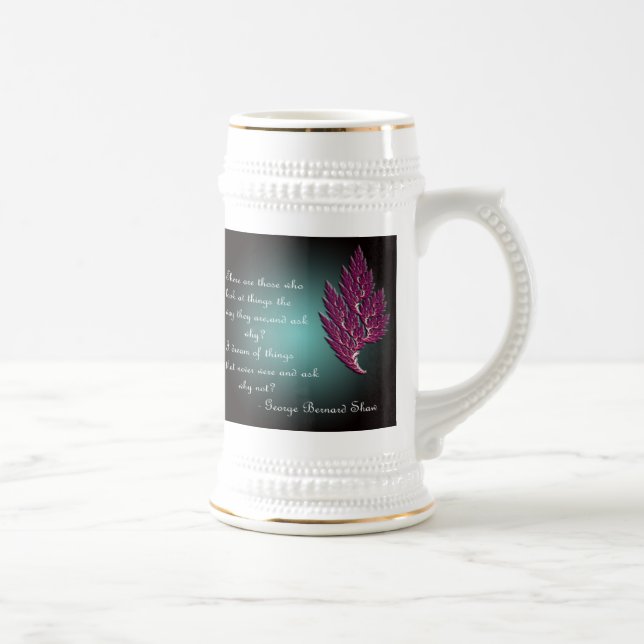 Caneca De Cerveja Mug George Bernard Shaw (Direita)