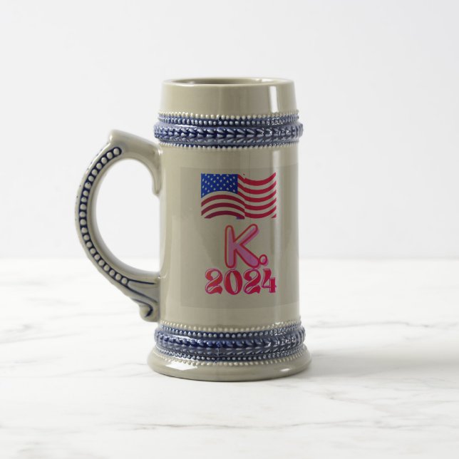 Caneca De Cerveja Mug Kamala Harris design (Esquerda)