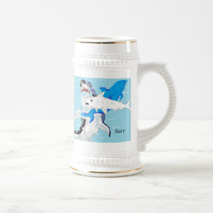 Caneca De Cerveja Mug: Mundo do Mar
