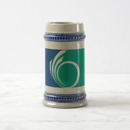 Caneca De Cerveja Mug with Flag of Ottawa, Canada