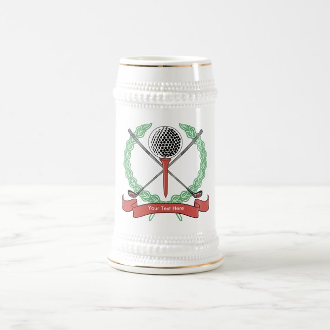 Caneca De Cerveja Mugs Personalizados de Golfe Personalizados (Centro)