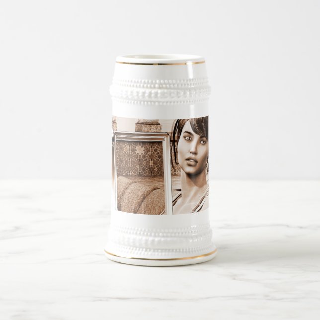 Caneca De Cerveja Mulher Vintage (Centro)